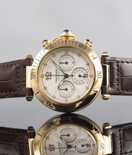 Cartier Pasha Chronograph Automatic 38MM Yellow Gold 2111