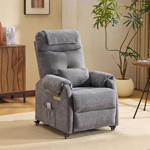 Electric dark grey reclining - electric,