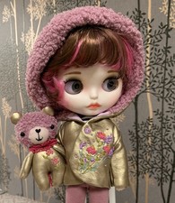 Blythe doll Outfit , Teddy