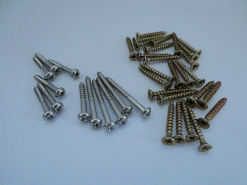 Job lot stainless steel - steel, screws