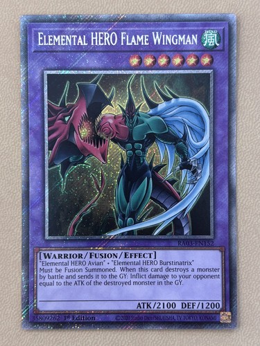 Elemental hero flame wingman - elemental,