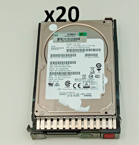 20x 600gb 10k 12gbps sas - 20x,