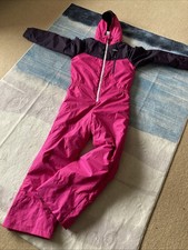 Wedze Girls Ski Suit, Age 12, One Piece Suit , Snowboard Suit