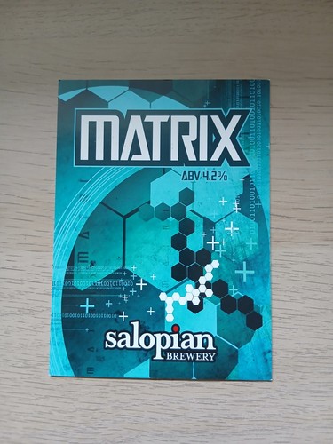 Salopian brewery matrix - salopian, beer