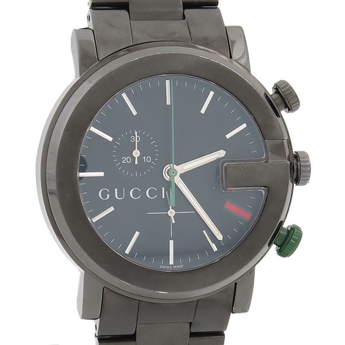 Gucci chrono 101m steel - gucci, g