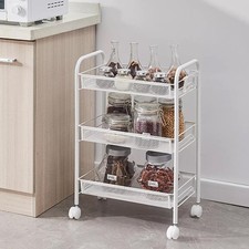 3 Tier Storage Trolley Cart on