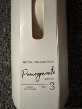 Hotel Collection No.3 Pomegranate Luxury Scented Bath Bombs 3*100g New Packed