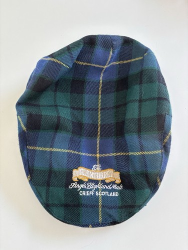 Glenturret tartan flat cap - tartan,