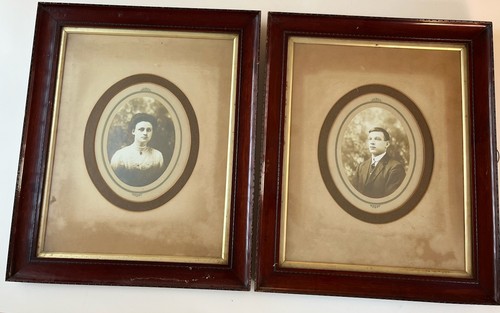 Pair large antique - large,