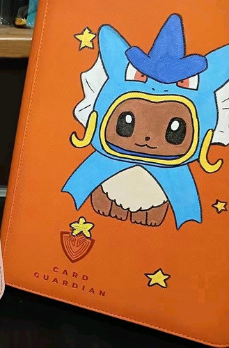 Card guardian pokemon eevee - card,