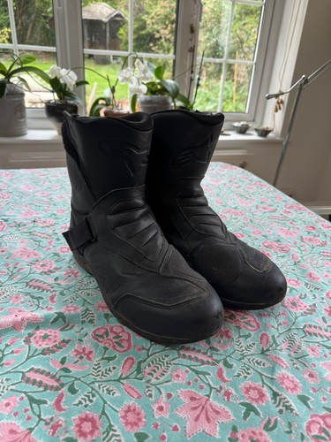 Alpine star motorcycle boots - star,