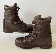 Altberg Defender Army Combat Brown Boots Military High Liability - UK Size 10 m