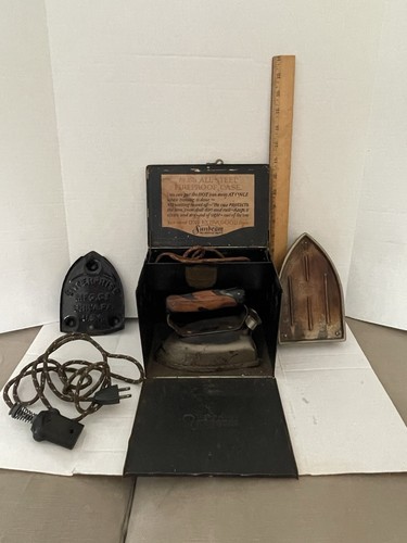Sunbeam electric iron metal - electric,