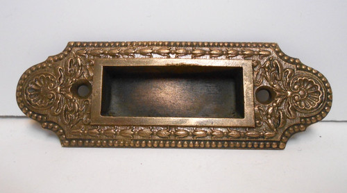 Antique ornate recessed window - antique,