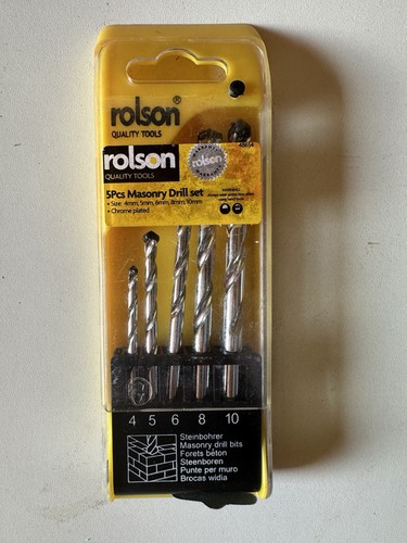 Rolson masonry drill - rolson,