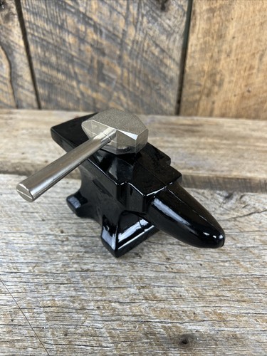 Vintage avon anvil - &, hammer