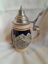 German Beer Stein Tankard Mug