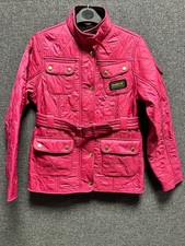 Barbour Girls Bright Pink