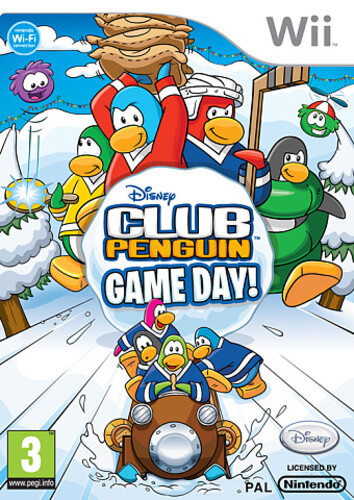 Club penguin game day - game, day!