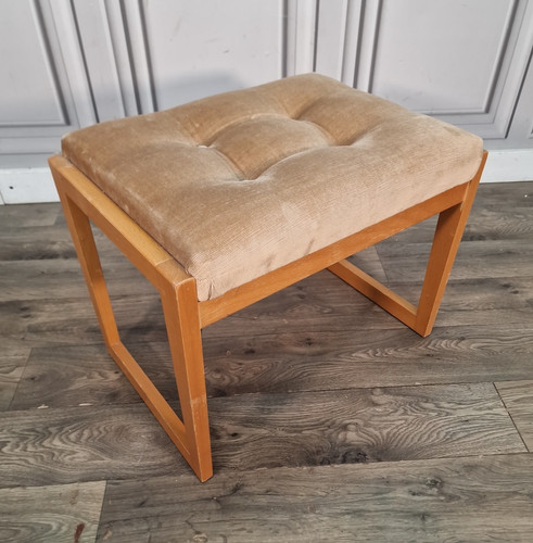Vintage dressing table stool - dressing,