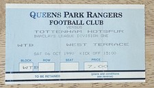 Match Ticket Queens Park