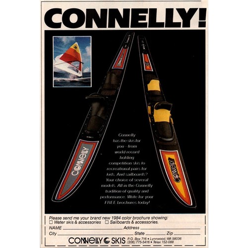 Connelly competition skis - competition,