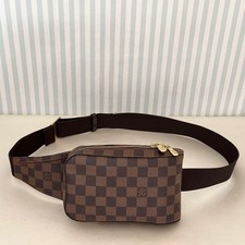 LOUIS VUITTON N51994 Damier Ebene Geronimos Waist Bag Crossbody CA1013 LV