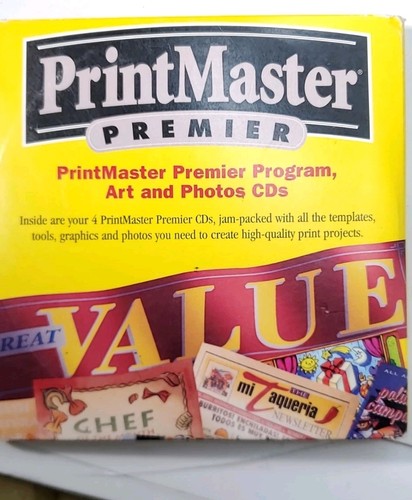 Printmaster premier program - printmaster,
