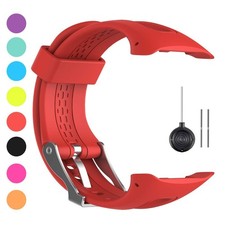 Strap Replacement for Garmin Forerunner 10/15 GPS Watch Silicone Watch Band AEU