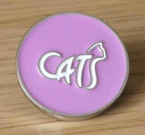 Cats protection enamel pin - protection,