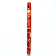 Hand carved bamboo flute - carved,