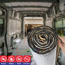 10m Camper Van Insulation Auto 10mm Closed Cell Foam Self-adhesive Soundproof UK