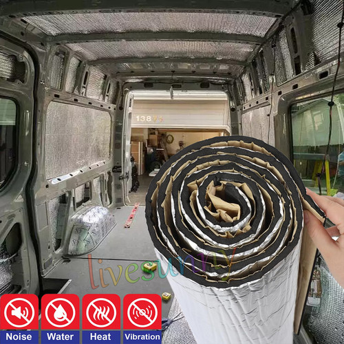 10m camper van - insulation, auto