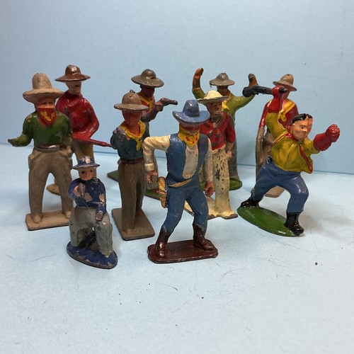 Cowboys vintage 55mm metal - vintage,