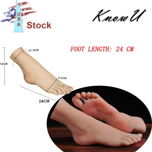 Realistic silicone foot - realistic,