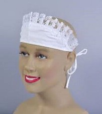 French Maid Hat White
