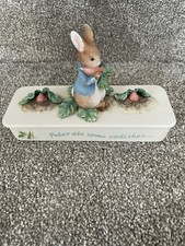 Peter Rabbit Collection A2223 (Covered Box) Peter Ate Some Radishes 2003 RARE