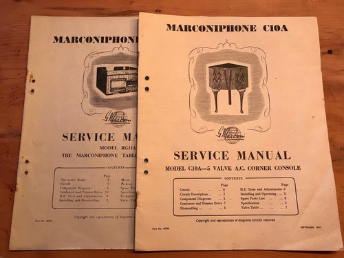Marconiphone marconi radio - marconiphone,