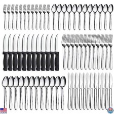Pleafind 72-Piece Stainless