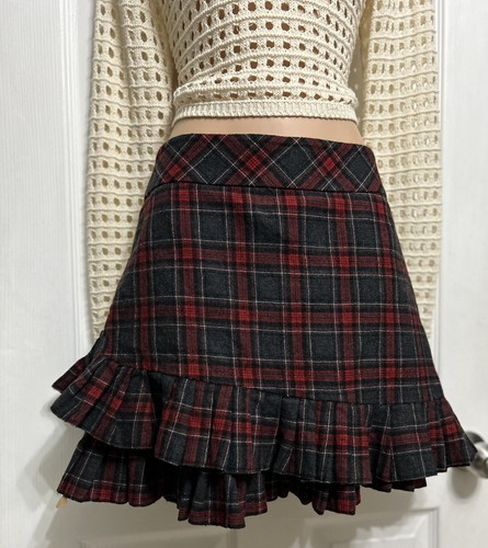 Karen millen red - navy, plaid