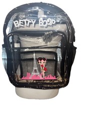 Betty Boop Large Black Clear