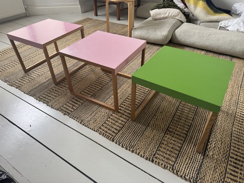 Habitat side tables 3 - x,