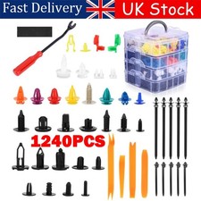 1240PCS Car Body Trim Clips