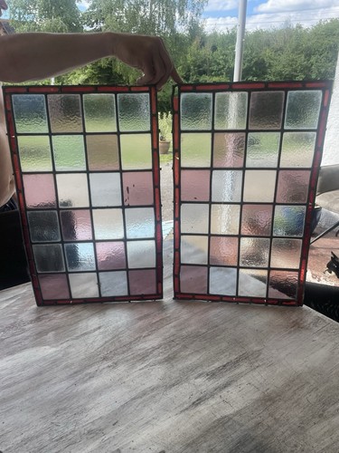 Salvaged victorian stained - salvaged,