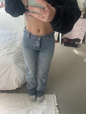 brandy melville polly light washed jeans