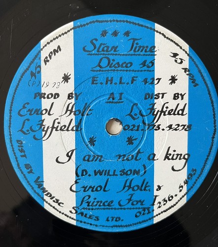 Errol holt prince for i - prince,