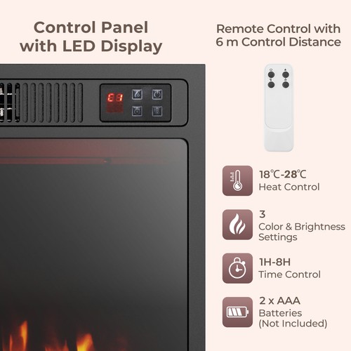 Insert 750w 1500w - 750w/1500w, fireplace