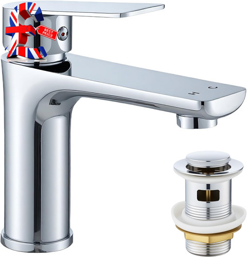 Bathroom mixer tap stainless - bathroom,