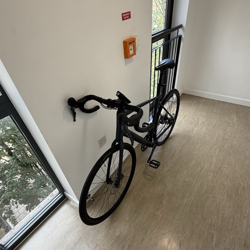 Cube road bike black - black, drop