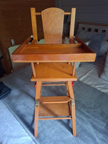 Vintage dolls high chair - vintage,